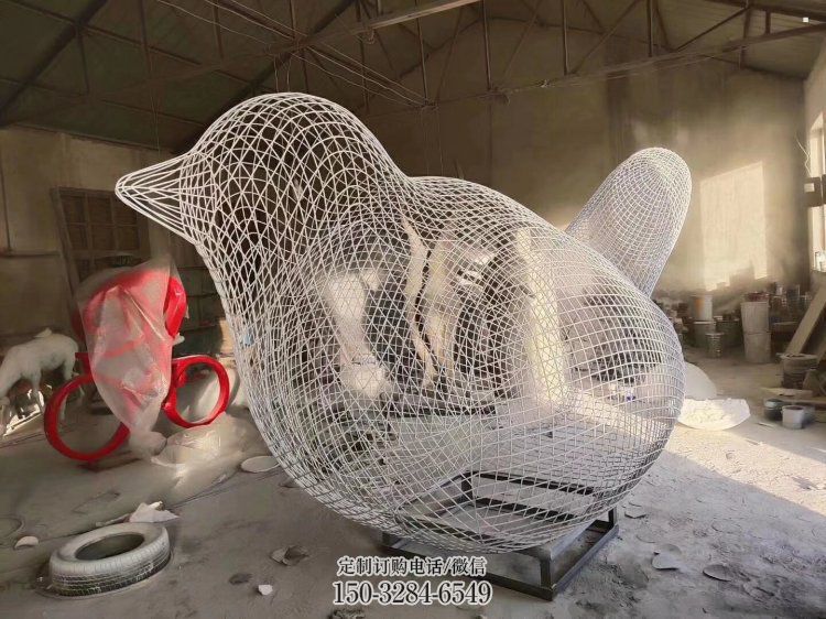 阿拉善盟镂空小鸟雕塑精选,陆地摆件,铁艺鸟儿雕塑精品 阿拉善盟镂空小鸟雕塑精选,陆地摆件,铁艺鸟儿雕塑精品